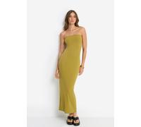 LSCN BY LASCANA Bandeaukleid Damen green moss Gr.36