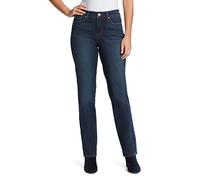 Bandolino Damen Mandie Signature Fit High Rise Straight Leg Übergröße Jeans, Wenonah-bestickte Tasche, 50 Mehr