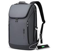 BANGE Unisex-Erwachsene 2517 Laptop-Rucksack, Grau (Zwei Taschen), Medium(Grey)