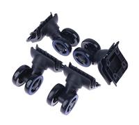 BANGHA Kofferrollen Ersatzrollen,Koffer Rollen Ersatz 1Set Gepäckrad Ersatz Reisekoffer Räder 360 Schwenkbares Stummrad for Koffer Universal Aceessories