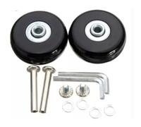 BANGHA Kofferrollen Ersatzrollen,Koffer Rollen Ersatz 2x Ersatz Reise Gepäck Koffer Räder Achsen Reparatur Kit Dia.40mm/50mm/60mm(2pcs-45mm18mm)