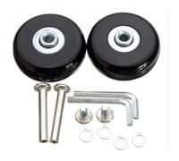 BANGHA Kofferrollen Ersatzrollen,Koffer Rollen Ersatz 2x Ersatz Reise Gepäck Koffer Räder Achsen Reparatur Kit Dia.40mm/50mm/60mm(2pcs-40mm18mm)