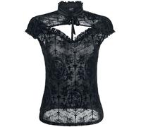 Banned Alternative Dark Lady T-Shirt schwarz in L