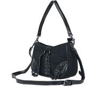 Banned Alternative Earthworm Frauen Handtasche schwarz 100% Polyurethan Gothic, Rockwear