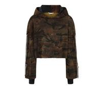 Banned Alternative Fable Hoodie Kapuzenpullover braun in XS