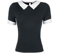 Banned Alternative Morticia T-Shirt schwarz in XL