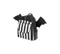 Banned Alternative Nightfall Bat Frauen Rucksack schwarz/weiß Gothic, Horror Standard