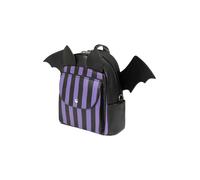 Banned Alternative Nightfall Bat Rucksack lila schwarz