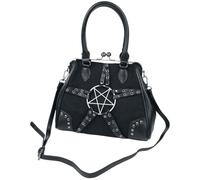Banned Alternative Pentagram Damenhandtasche, Schwarz, Schwarz, one size, Gothic
