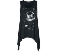 Banned Alternative Space Cat Top Top schwarz in M