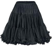 Banned Alternative Walkabout Petticoat Damen-Rock knielang - schwarz XL-XXL