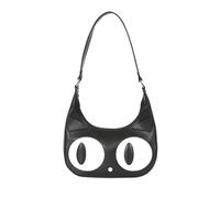 Banned Alternative Witching Cat Handtasche schwarz weiß
