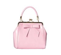Banned Apparel American Vintage 50s Rockabilly glänzend handtasche - Rosa