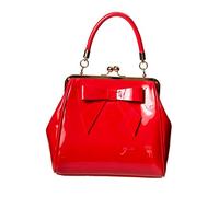 Banned Apparel American Vintage 50s Rockabilly glänzend handtasche - Rot