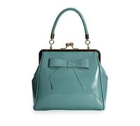 Banned Apparel American Vintage 50s Rockabilly glänzend handtasche - Türkis