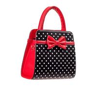 Banned Apparel Vintage 50s Rockabilly Carla gepunktet Handtasche