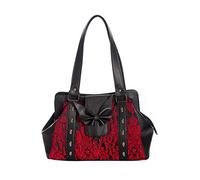 Banned Alternative Maplesage Handtasche rot schwarz