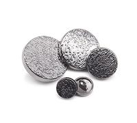 Bantopgong 10 Stück Nähknöpfe 10mm - 25mm Dekorative goldschwarze Knöpfe für Kleidung, Mäntel, DIY-Nähzubehör, 20mm