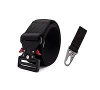 Bantopgong 3,8cm/5cm Breite Army Tactical Military Nylon Taillengürtel Quick Release Training Starke Metallschnalle, 145cm