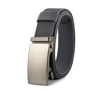 Bantopgong Elastischer Sportgürtel aus Metall mit automatischer Schnalle aus Nylon für Herren, militärischer taktischer Gürtel, 115 - 150cm, 150cm