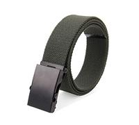 Bantopgong Herrengürtel Outdoor Leinwand Militärgürtel Nylon geflochtener Gürtel für Männer Frauen Kleidung Dekoration Gürtel, 150cm