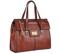 Banuce Handtasche Damen Leder Italinisches Vintage Rindleder Schultertasche Umhängetasche Messenger Bag