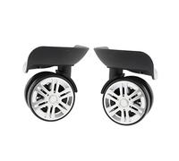 Baoblaze 1 Paar Ersatz Wheels Rollen Ø 60mm für Trolley, Gepäck-Koffer, Hartschalenkoffer, Groß