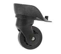 Baoblaze 1 Paar Gepäck Koffer Räder Ersatz Universal, Rollen für Koffer Ersatz zum Stecken, Luggage Rollers Replacement Wheels 360° Schwenkbar für Trolley Reisekoffer Reparatur Ersatz