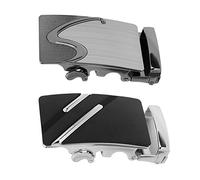 Baoblaze 2Pcs Gürtelschnalle Herren Automatik, Men Fashion Automatic Ratchet Belt Buckle, Ratsche Automatik Gürtelschnalle, Gürtelschnallen Ersatzschnalle für Ledergürtel Jeansgürtel