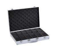 Baoblaze Uhrengehäuse, Tragetasche als Geschenk, Aufbewahrungsbox-Ausstellungshalterung, Elegante Uhrenpräsentation, Luxus-Uhrenbox für Freunde, Uhrensammler