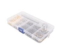 BAOFUYA Tüllen-Ösen-Set 4 Mm, Eisen- und Kupfermaterial, Langlebiges Werkzeugset für Heimwerker, Bekleidungszubehör, Schuhe und Taschen