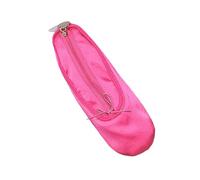 baojielai Ballettschuh-Make-up-Tasche und Federmäppchen, Stofftextur, geeignet für Studenten und Tanzliebhaber, mit großem Stauraum, Rose Re, 20*7*5cm