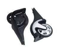 BaotyJie 2Pcs Gepäck Ersatz Räder Trolley Räder Richtungs Starke Ersatzteile Stumm Koffer Rad Richtungs Rollen