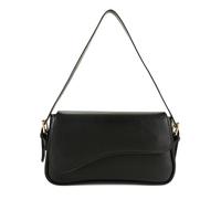 Barabum Umhängetasche für Frauen, Y2K Trendy Geldbörse Vegane Leder Hobo Handtaschen, Clutch Satteltasche mit 2 abnehmbaren Riemen (Schwarz)