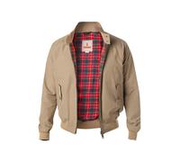 Baracuta Blouson Herren Stehkragen Baumwolle beige, 56 (XXL)