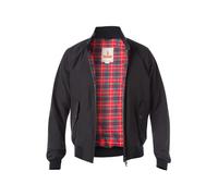 Baracuta Blouson Herren Stehkragen Baumwolle blau, 50 (M)