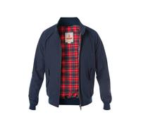 Baracuta Blouson Herren Stehkragen Baumwolle blau, 52 (L)