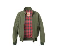 Baracuta Blouson Herren Stehkragen Baumwolle grün, 46 (XS)