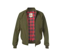 Baracuta Blouson Herren Stehkragen Baumwolle grün, 54 (XL)