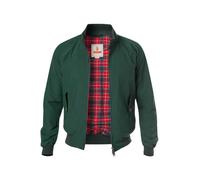 Baracuta Blouson Herren Stehkragen Baumwolle grün, 56 (XXL)