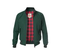 Baracuta Blouson Herren Stehkragen Baumwolle grün, 60 (4XL)