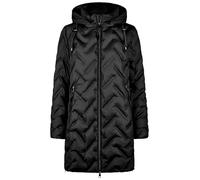 BARBARA LEBEK Damen Polar Pearls Mantel mit modernem Steppmuster (black) Größe 42
