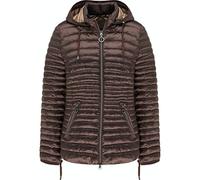 BARBARA LEBEK Damen Steppjacke mit Kapuze Brown - 40