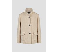 Barbara Lebek - Fake Fur Jacke beige - Gr. - 42