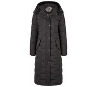Barbara Lebek - Funktionsmantel Down Free mit Webpelz black - Gr. - 38