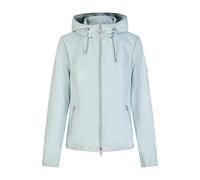 Barbara Lebek - Inbetweenjacke mit Kapuze aqua blue - Gr. - 40