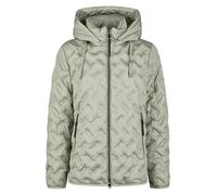 Barbara Lebek - Jacke Down Free mit Kapuze smoke green - Gr. - 44