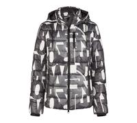 Barbara Lebek - Jacke Down Free mit Kapuze black/ecru/graphite - Gr. - 46