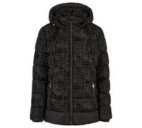 Jacke Down Free mit Kapuze Schwarz 38