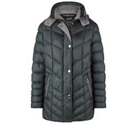 Barbara Lebek - Jacke Down Free mit Kapuze dark green - Gr. - 52
